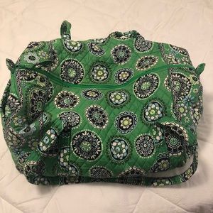 Vera Bradley - Cupcakes Green Large Duffel
